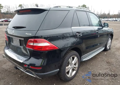 2013 Mercedes-Benz Ml 350 4Matic from USA, damaged, VIN 4JGDA5HB3DA138368